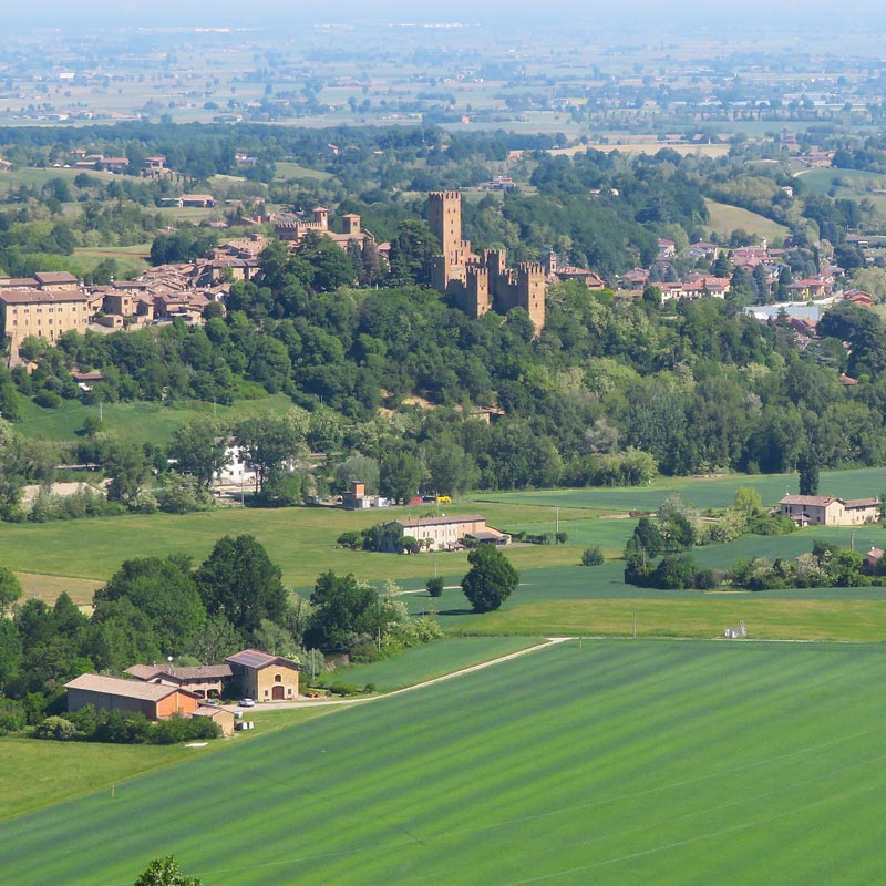 Vista di Castell'Arquato